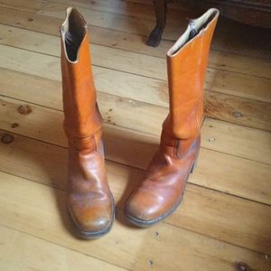Vintage Leather Boots men's 10 1/2